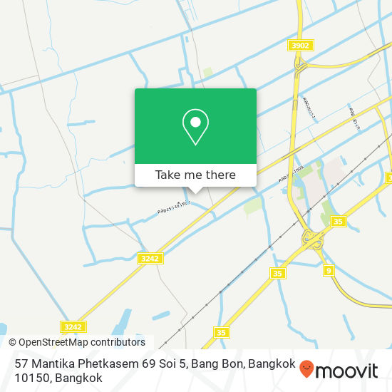 57 Mantika Phetkasem 69 Soi 5, Bang Bon, Bangkok 10150 map