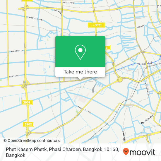 Phet Kasem Phetk, Phasi Charoen, Bangkok 10160 map