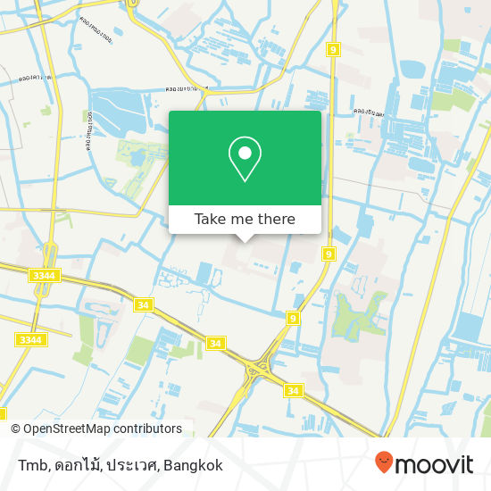 Tmb, ดอกไม้, ประเวศ map