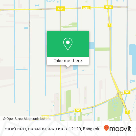 ขนมบ้านสา, คลองสาม, คลองหลวง 12120 map