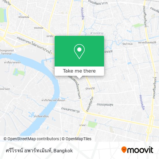 ศรีโรจน์ อพาร์ทเม้นท์ map