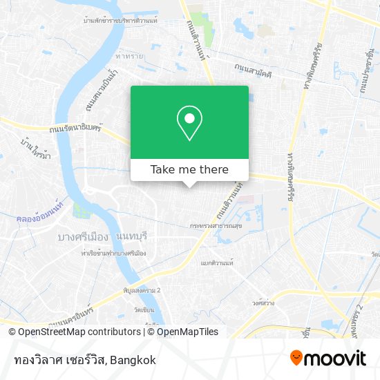 ทองวิลาศ เซอร์วิส map