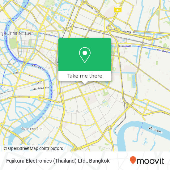 Fujikura Electronics (Thailand) Ltd. map