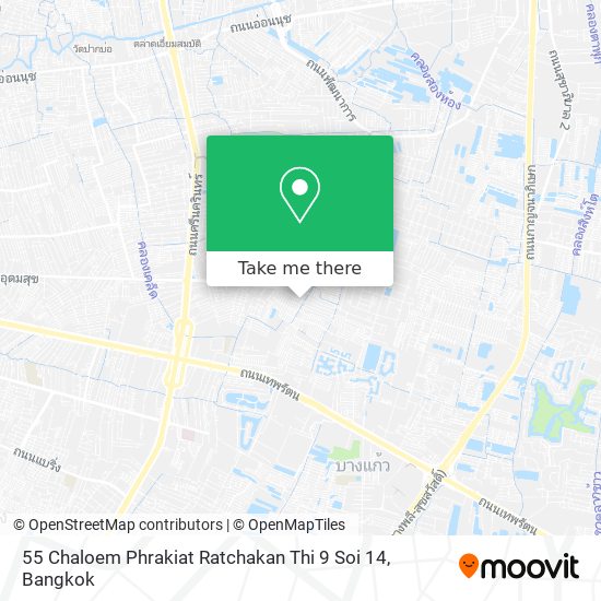 55 Chaloem Phrakiat Ratchakan Thi 9 Soi 14 map