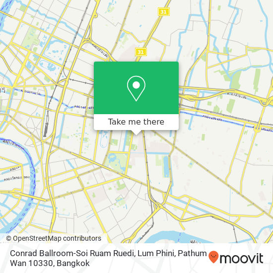 Conrad Ballroom-Soi Ruam Ruedi, Lum Phini, Pathum Wan 10330 map