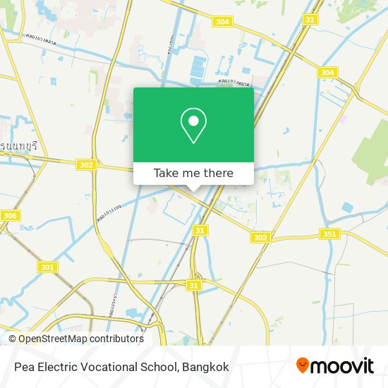 Pea Electric Vocational School map