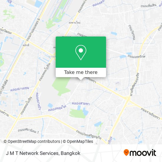 J M T Network Services map