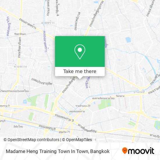Madame Heng  Training Town In Town map