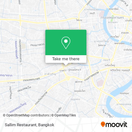 Sallim Restaurant map