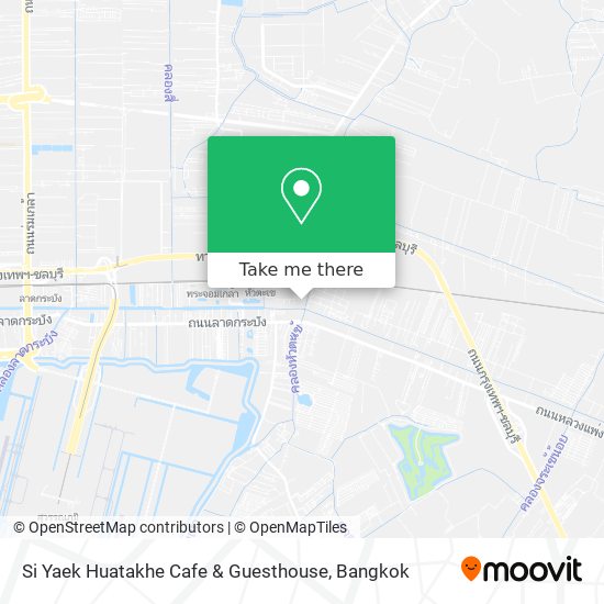 Si Yaek Huatakhe Cafe & Guesthouse map