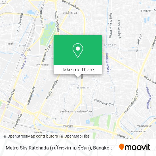 Metro Sky Ratchada (เมโทรสกาย รัชดา) map