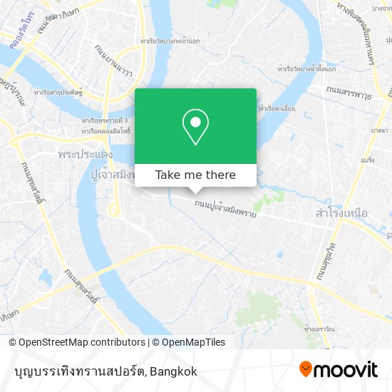 บุญบรรเทิงทรานสปอร์ต map