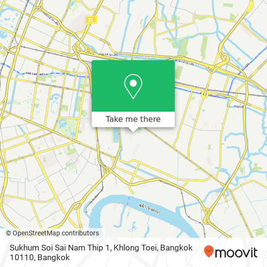 Sukhum Soi Sai Nam Thip 1, Khlong Toei, Bangkok 10110 map