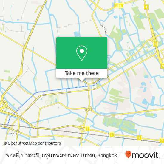 พอลลี่, บางกะปิ, กรุงเทพมหานคร 10240 map