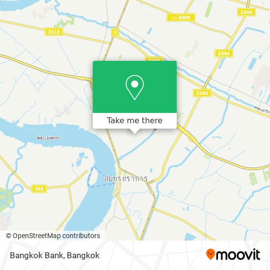 Bangkok Bank map