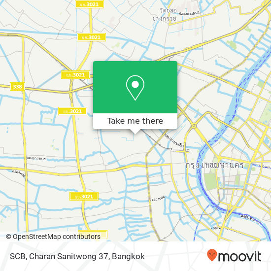 SCB, Charan Sanitwong 37 map