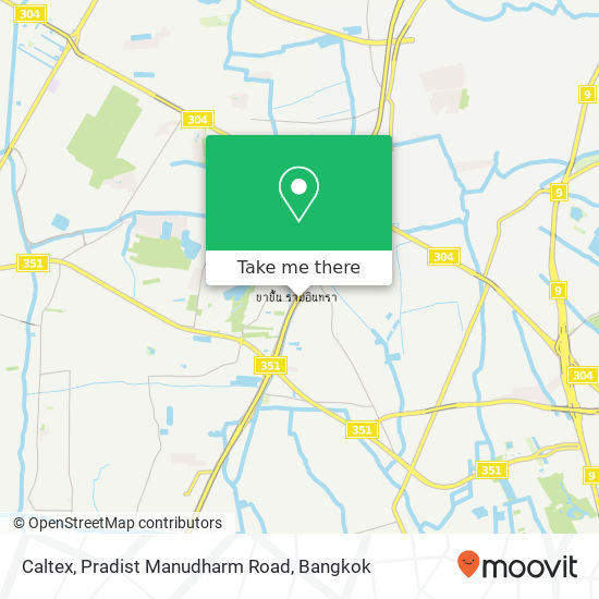 Caltex, Pradist Manudharm Road map