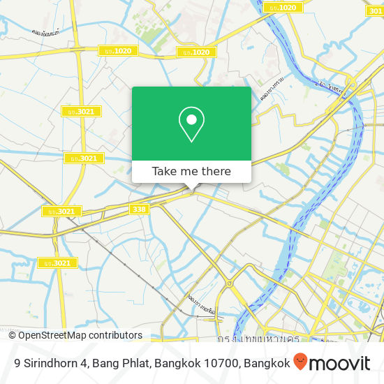 9 Sirindhorn 4, Bang Phlat, Bangkok 10700 map