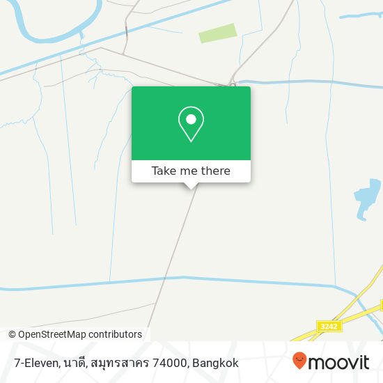 7-Eleven, นาดี, สมุทรสาคร 74000 map