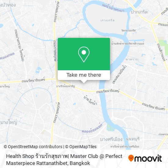 Health Shop ร้านรักสุขภาพ| Master Club @ Perfect Masterpiece Rattanathibet map