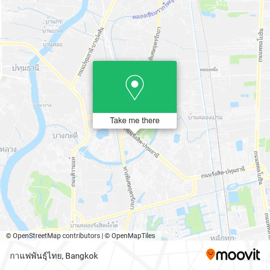 กาแฟพันธุ์ไทย map