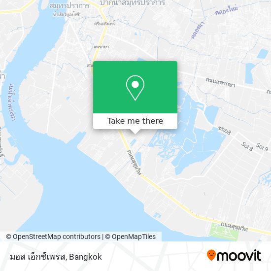 มอส เอ็กซ์เพรส map