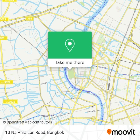 10 Na Phra Lan Road map