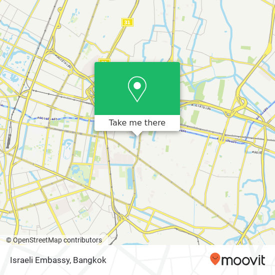 Israeli Embassy map