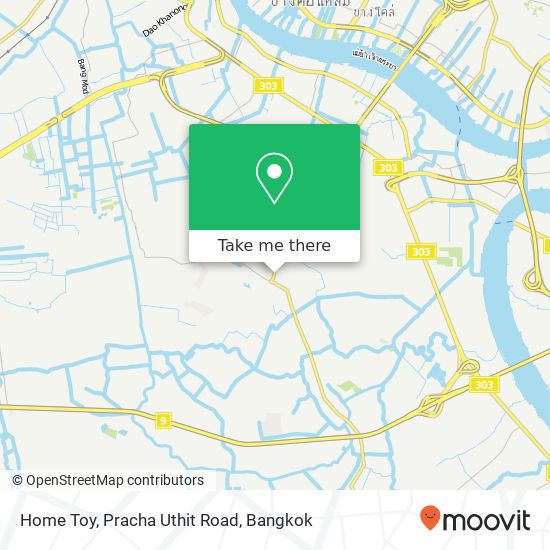 Home Toy, Pracha Uthit Road map