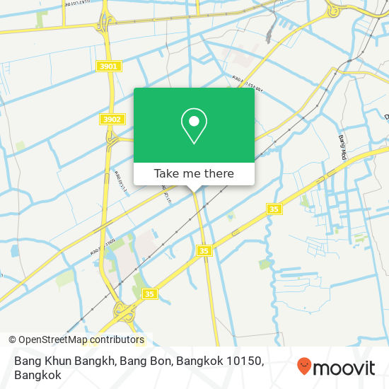 Bang Khun Bangkh, Bang Bon, Bangkok 10150 map