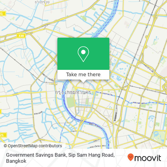 Government Savings Bank, Sip Sam Hang Road map