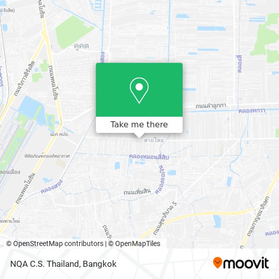 NQA C.S. Thailand map