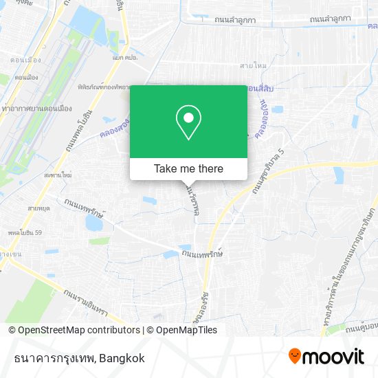 ธนาคารกรุงเทพ map