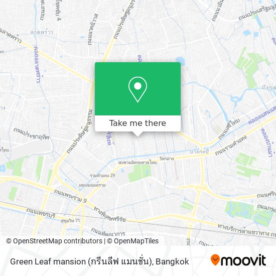 Green Leaf mansion (กรีนลีฟ แมนชั่น) map