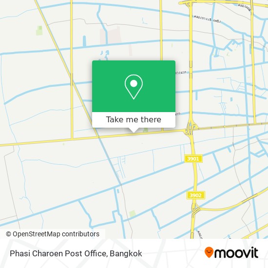Phasi Charoen Post Office map