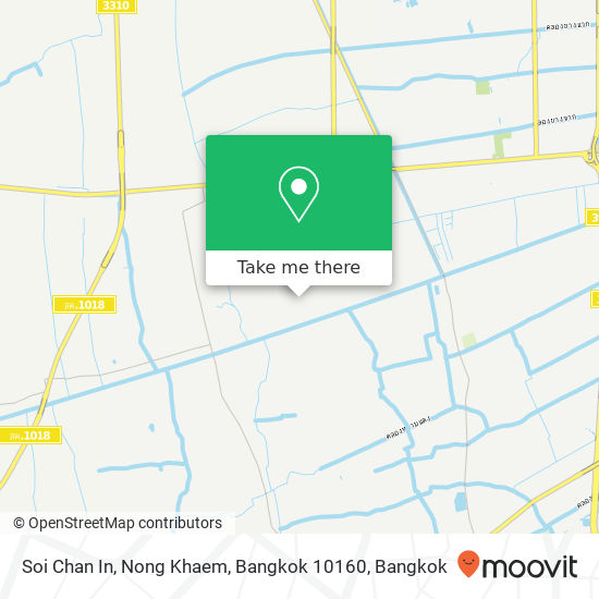Soi Chan In, Nong Khaem, Bangkok 10160 map
