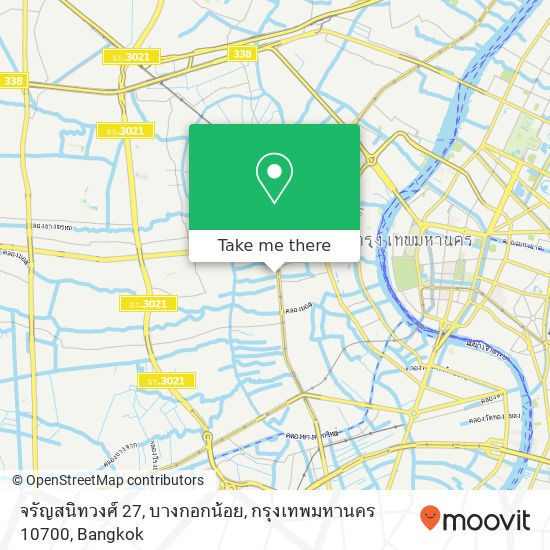 จรัญสนิทวงศ์ 27, บางกอกน้อย, กรุงเทพมหานคร 10700 map