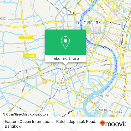 Eastern Queen International, Ratchadaphisek Road map