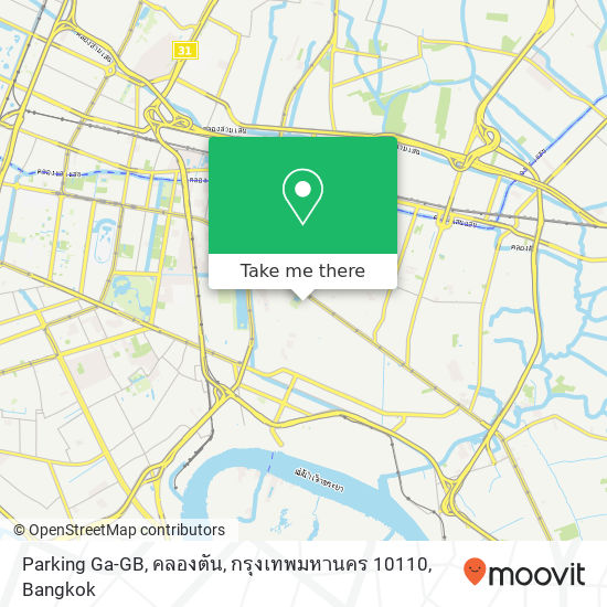 Parking Ga-GB, คลองตัน, กรุงเทพมหานคร 10110 map