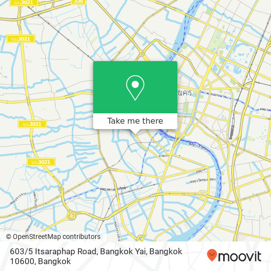 603 / 5 Itsaraphap Road, Bangkok Yai, Bangkok 10600 map