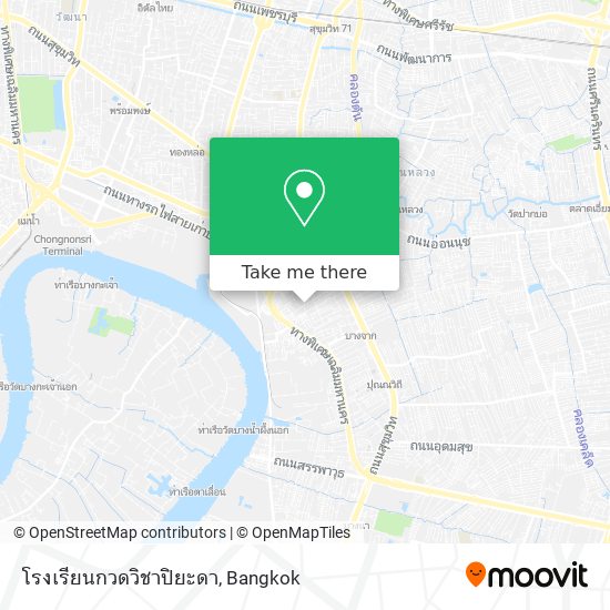 โรงเรียนกวดวิชาปิยะดา map