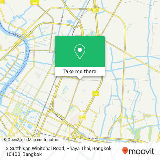 3 Sutthisan Winitchai Road, Phaya Thai, Bangkok 10400 map