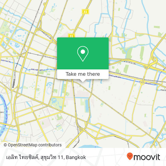 เอลิท ไทยซิลค์, สุขุมวิท 11 map