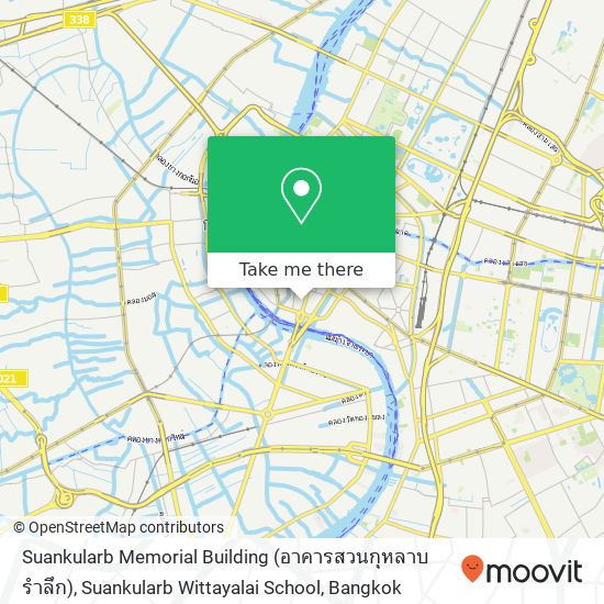 Suankularb Memorial Building (อาคารสวนกุหลาบรำลึก), Suankularb Wittayalai School map