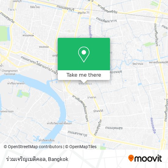 ร่วมเจริญเมดิคอล map