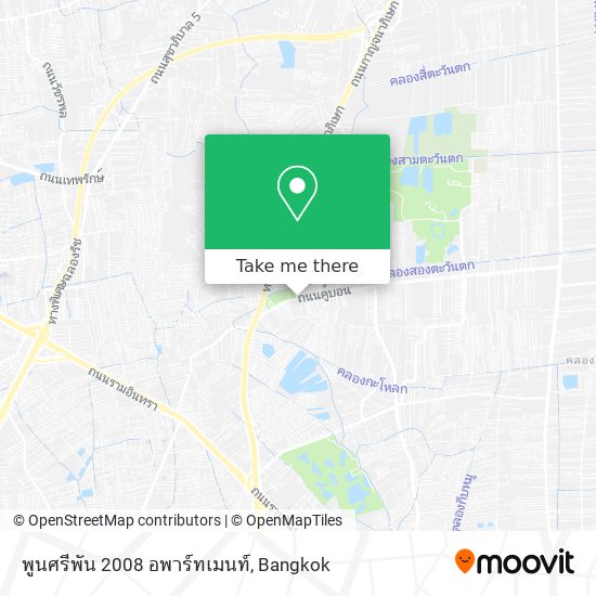 พูนศรีพัน 2008 อพาร์ทเมนท์ map