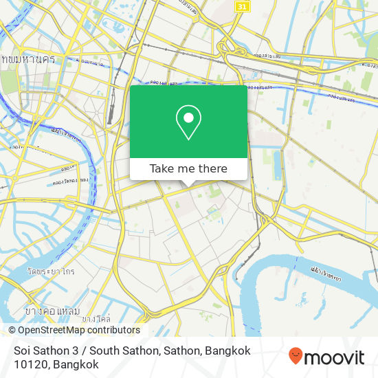 Soi Sathon 3 / South Sathon, Sathon, Bangkok 10120 map