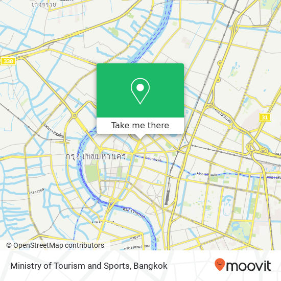 Ministry of Tourism and Sports map
