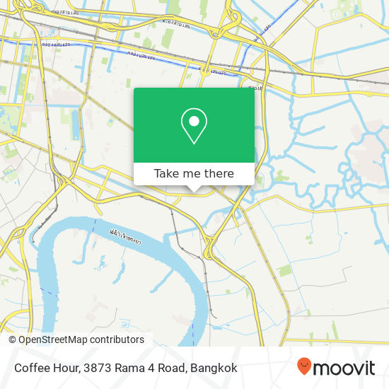 Coffee Hour, 3873 Rama 4 Road map