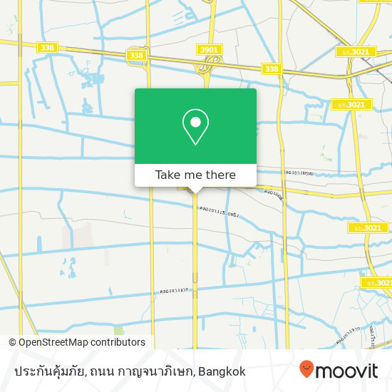 ประกันคุ้มภัย, ถนน กาญจนาภิเษก map